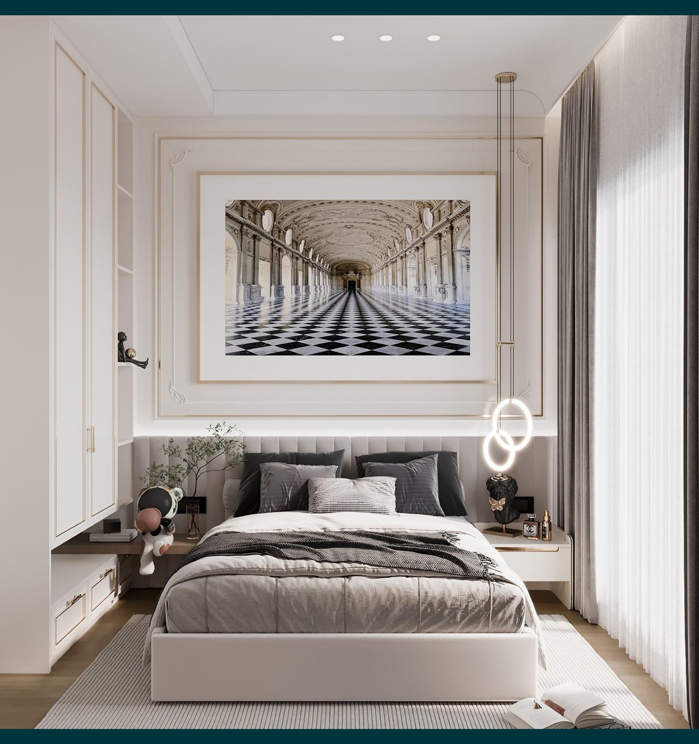 Show unit master bedroom, Permas Heights